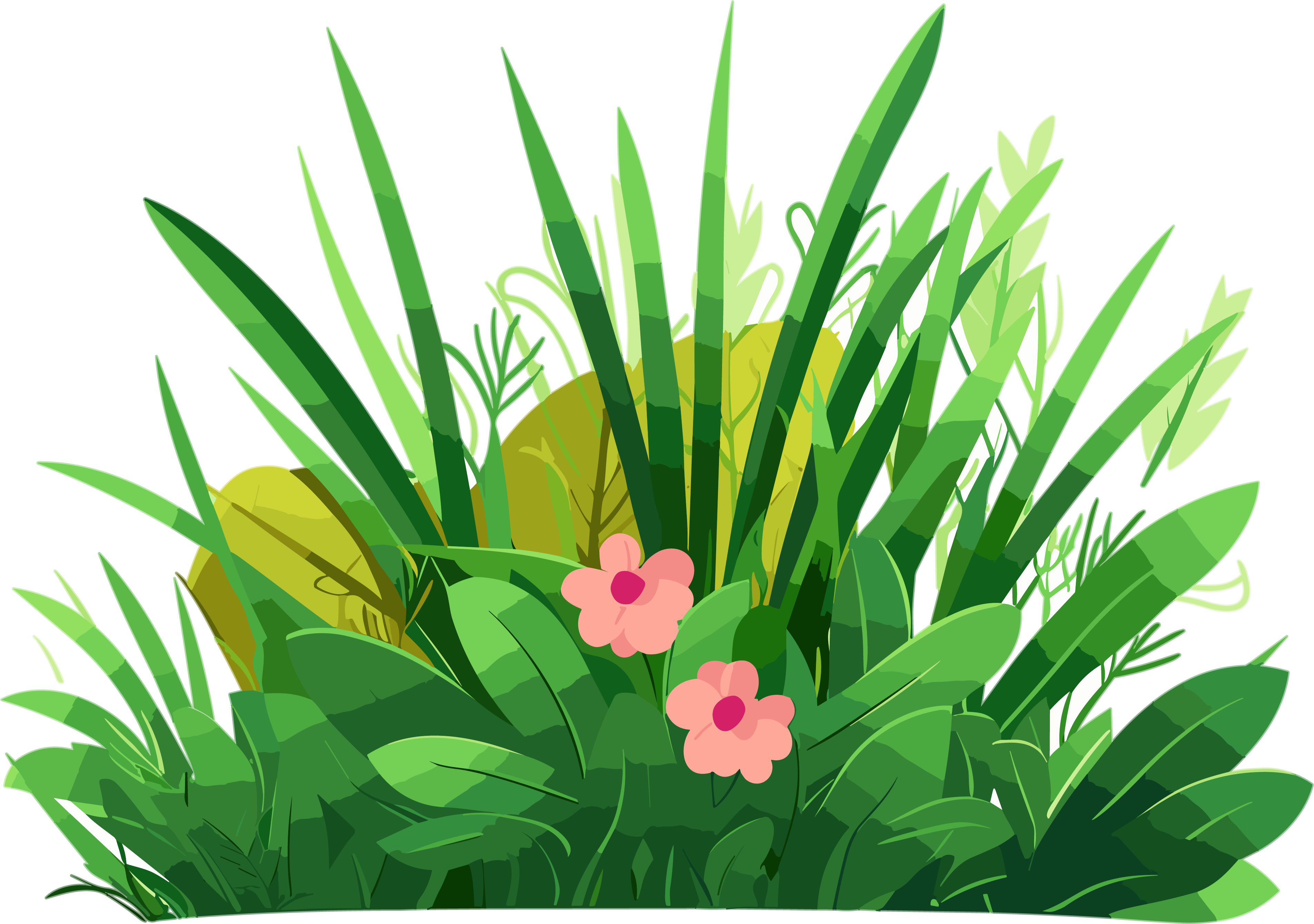 草堆透明背景高清插画设计