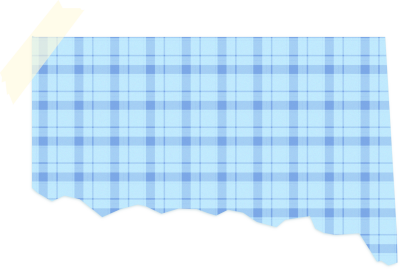 被撕开的蓝色格子空白纸透明背景插画