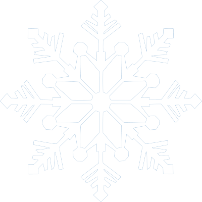 高清图形白色雪花图标PNG