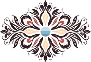 透明背景花纹高清PNG插画设计