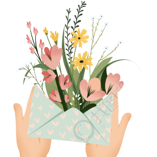 教师节信封素材