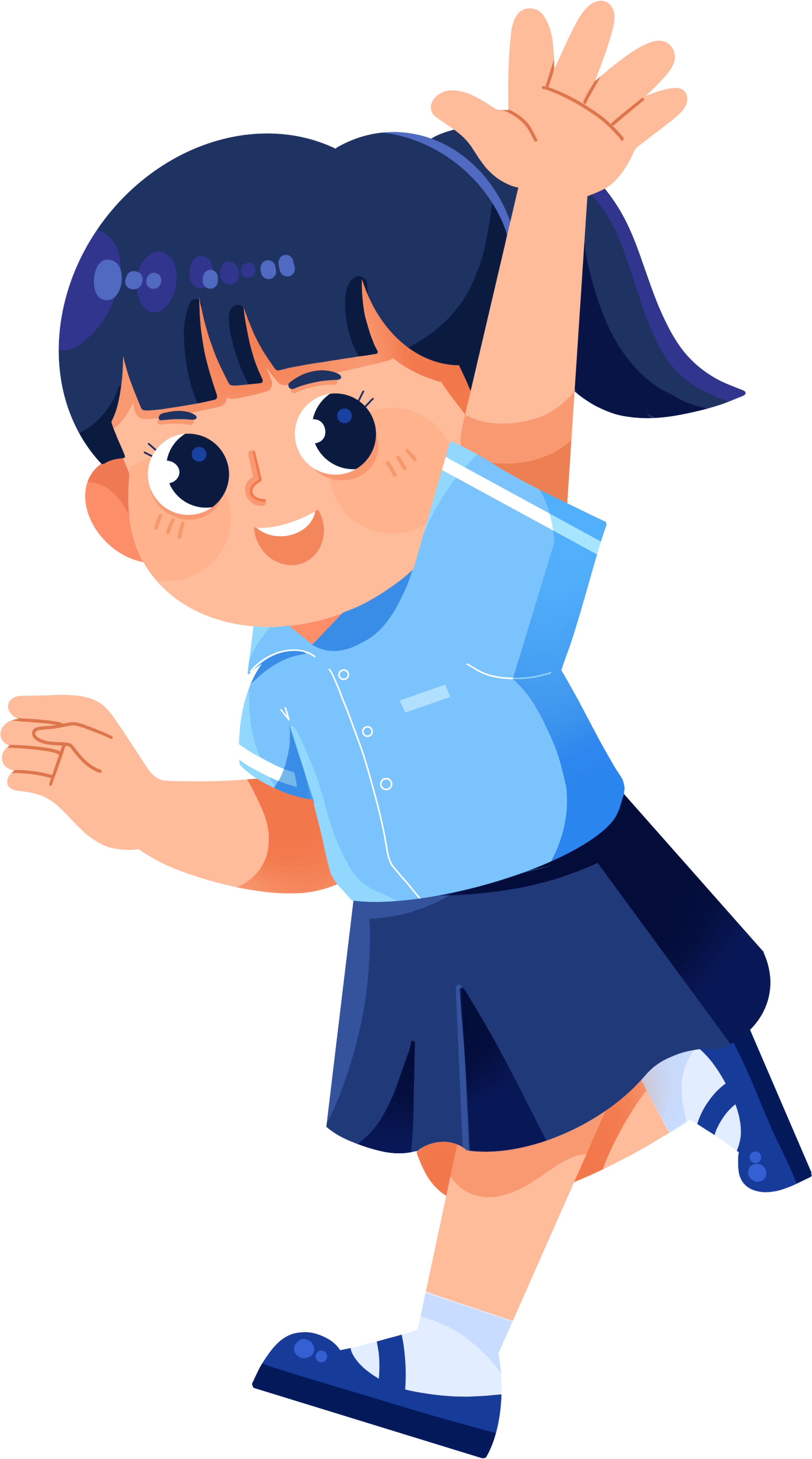 校园女生素材