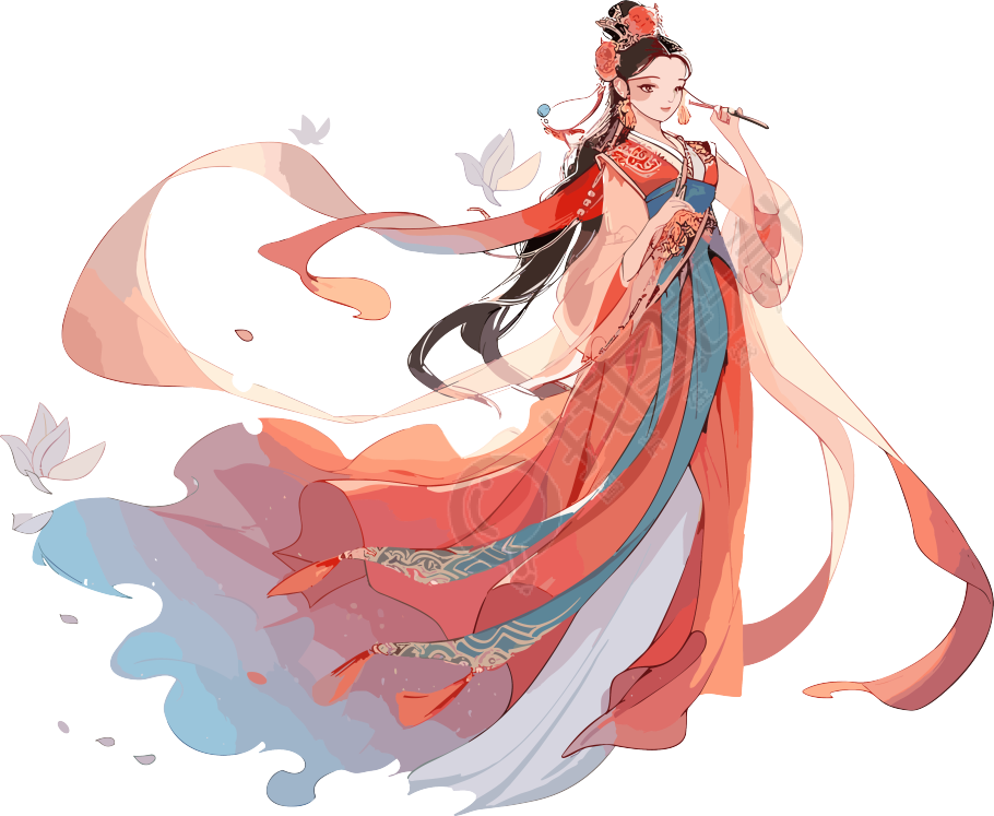 长夜仙子插画