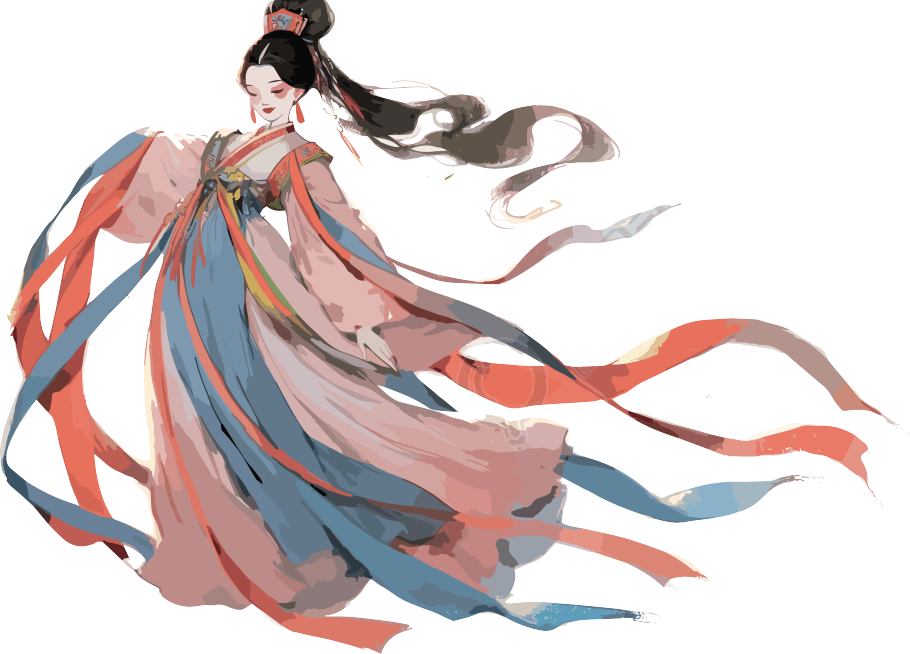 古风嫦娥仙子插画
