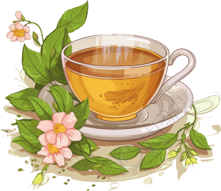 高清创意茶杯设计素材
