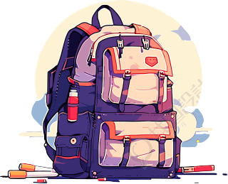 旅行背包创意设计元素