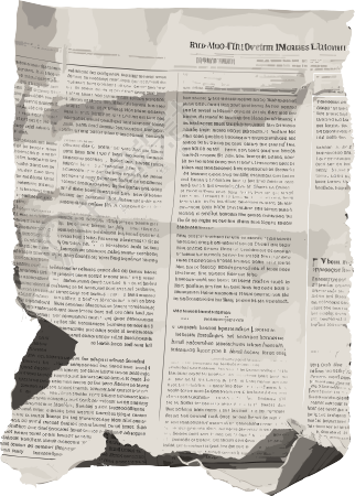 旧英文报纸创意设计元素