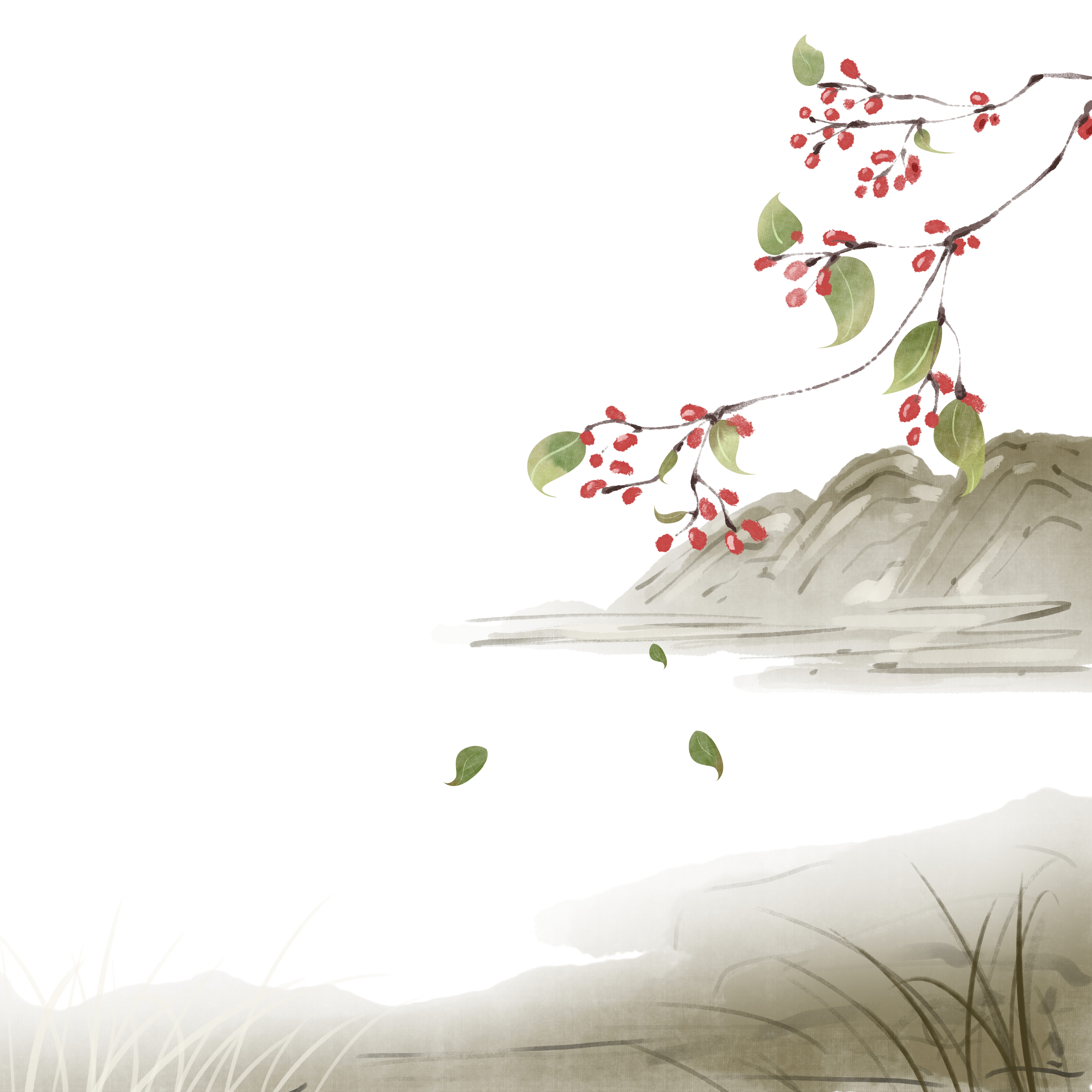 重阳素材图片如何制作