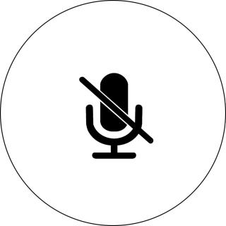 手机通话静音图标透明背景插画