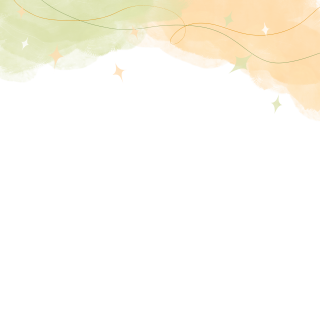 小清新风格装饰性线条星星素材