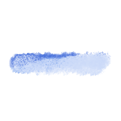 商业可用浅蓝色水彩晕染的横幅插画