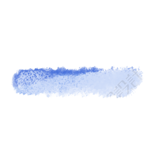 商业可用浅蓝色水彩晕染的横幅插画