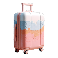 旅行箱子创意设计插图