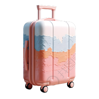 旅行箱子创意设计插图