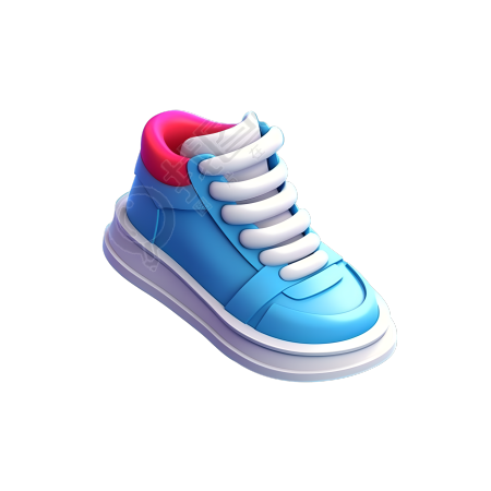 板鞋3D透明背景高清图形素材