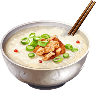 白粥美味可口插图