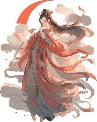 敦煌女神的华美惊艳插图素材
