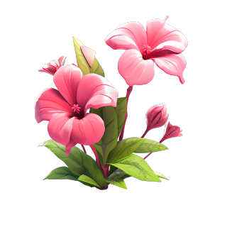3D花卉可商用素材