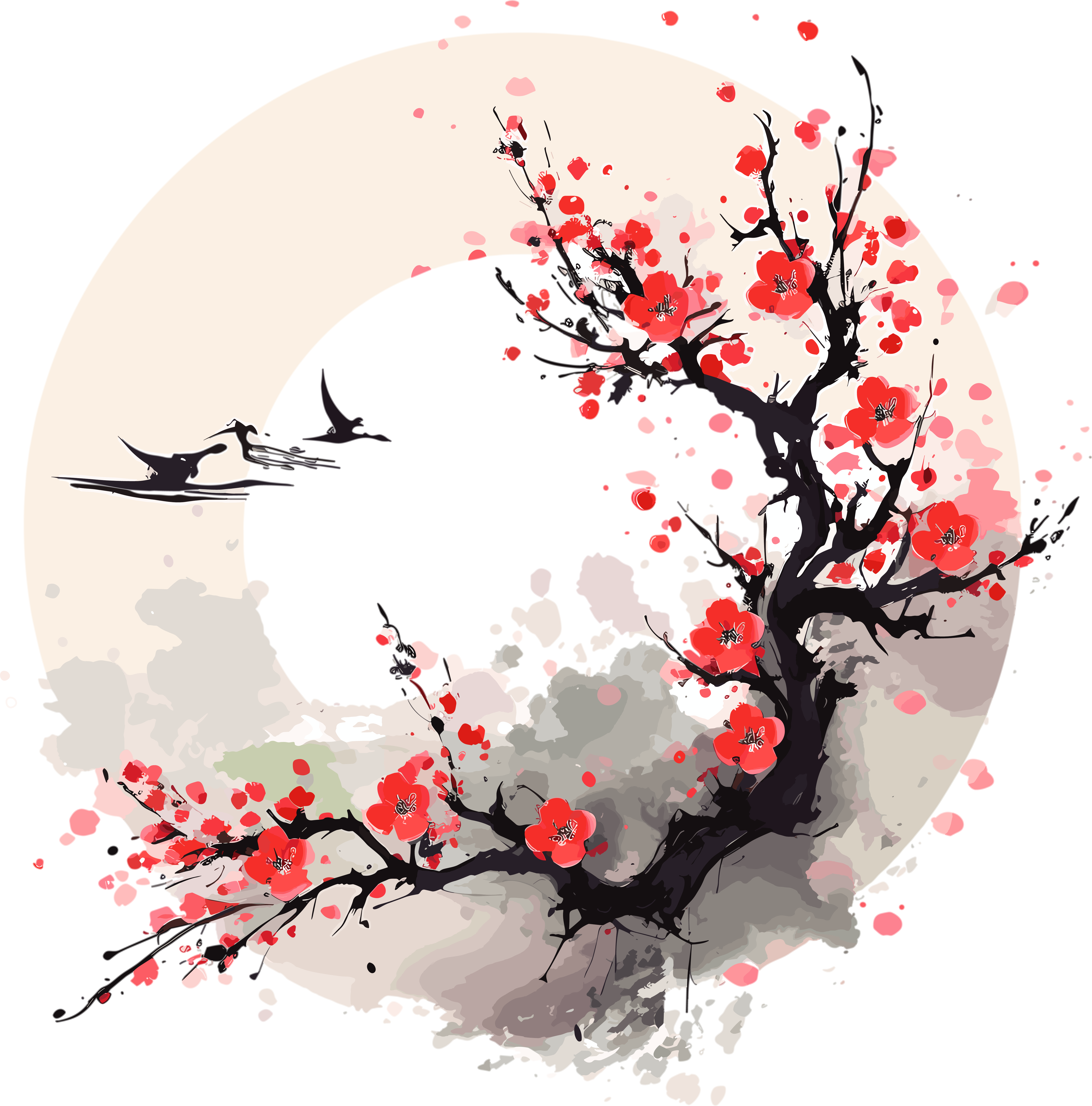 梅花插图计划
