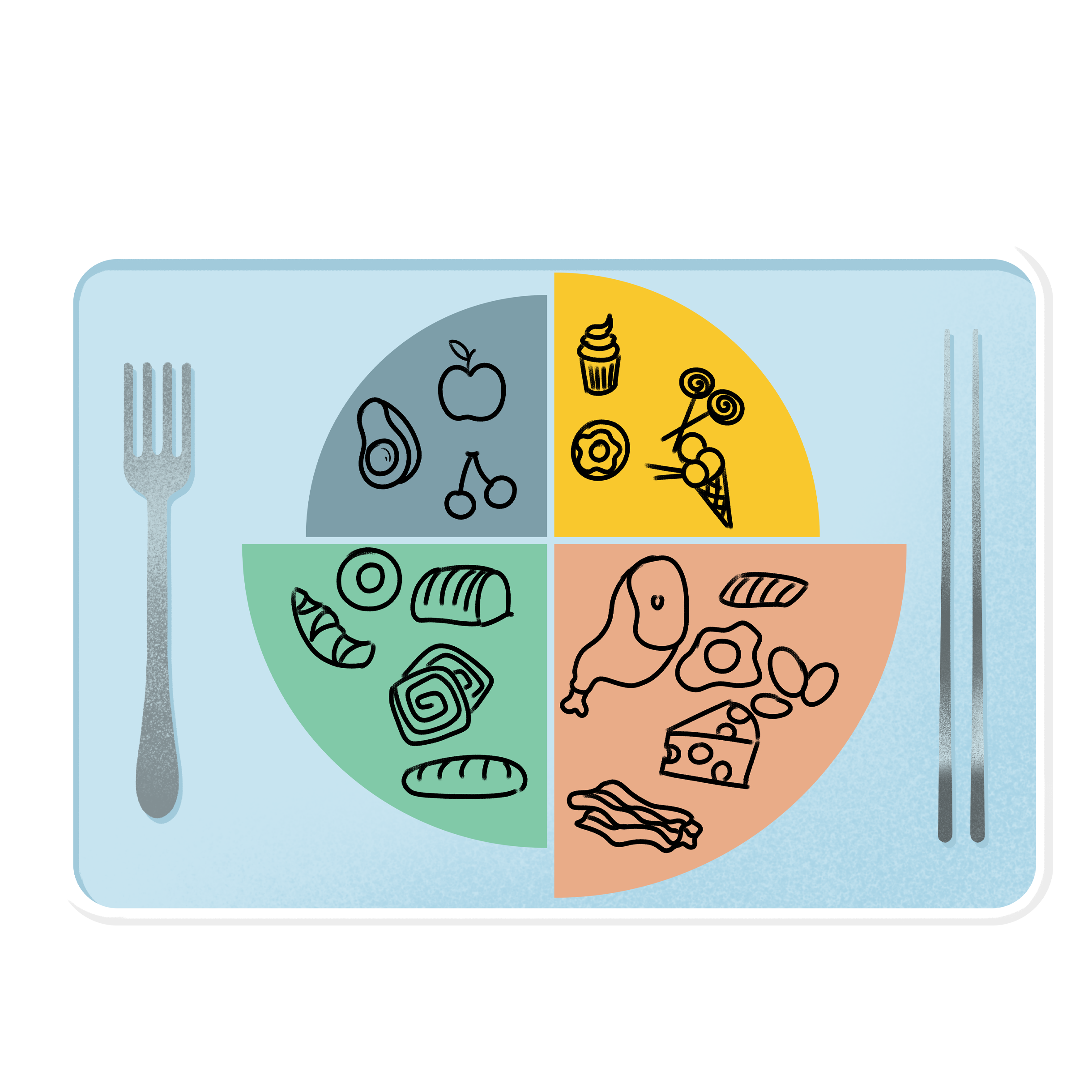 食谱素材图怎样画