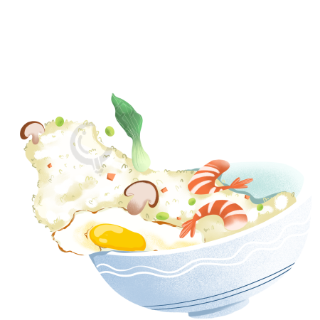 海鲜蛋炒饭幼儿园食谱插图