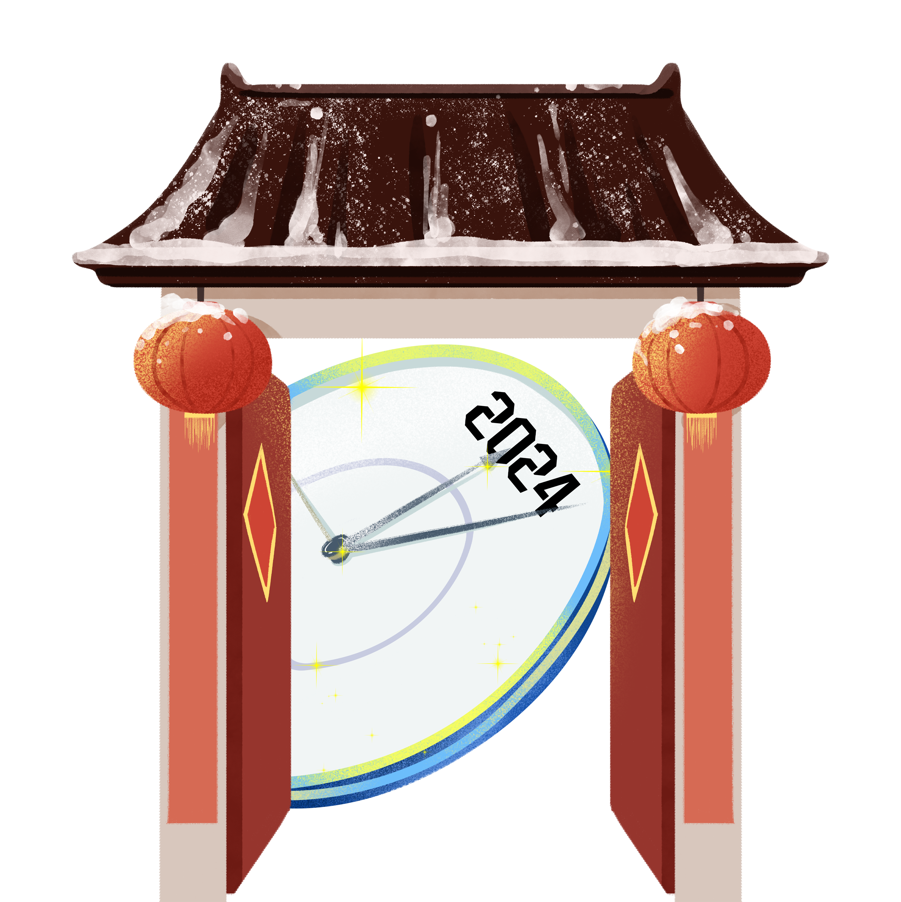 新年素材图片制作步骤