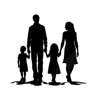 人物剪影PNG素材