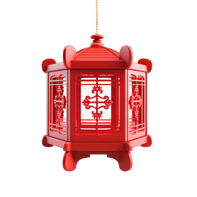 红灯笼创意设计元素