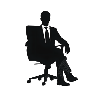 人物剪影创意插图素材