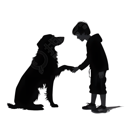 人物剪影创意设计元素