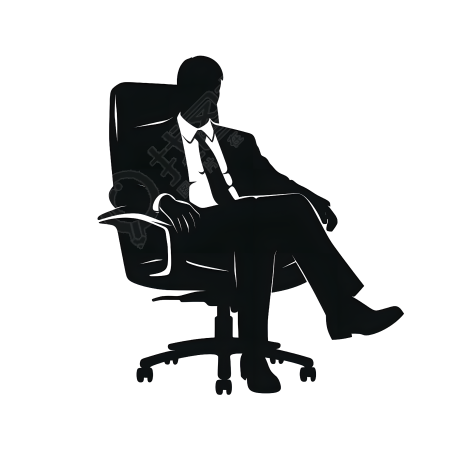 人物剪影插画设计