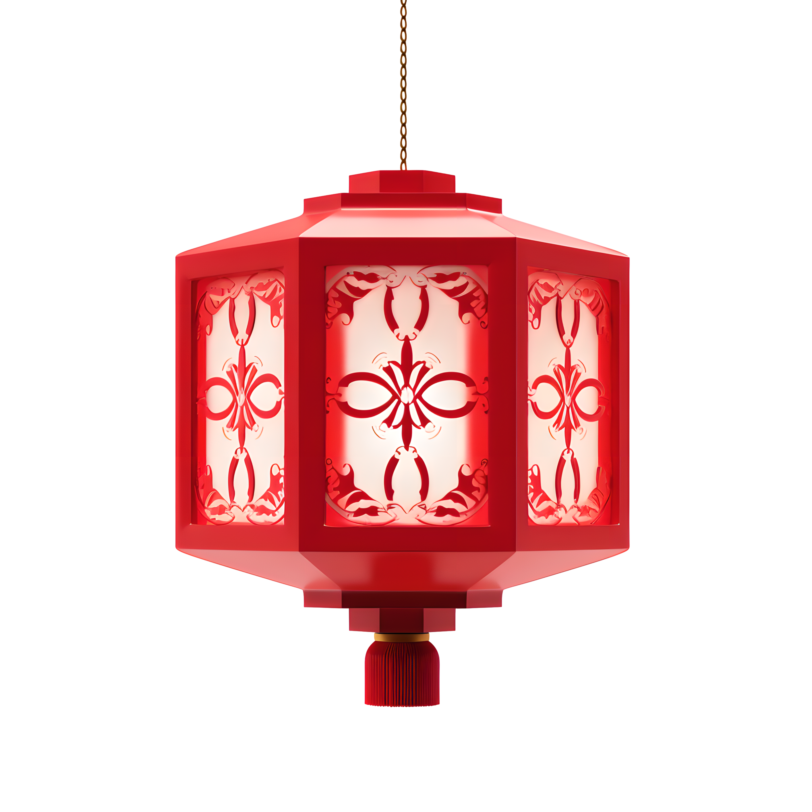 红灯笼商业设计插画