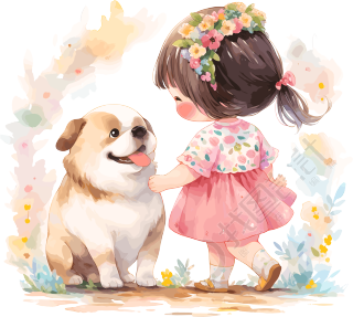 儿童图书插图高清插画设计