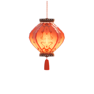 中式灯笼高清图形插画