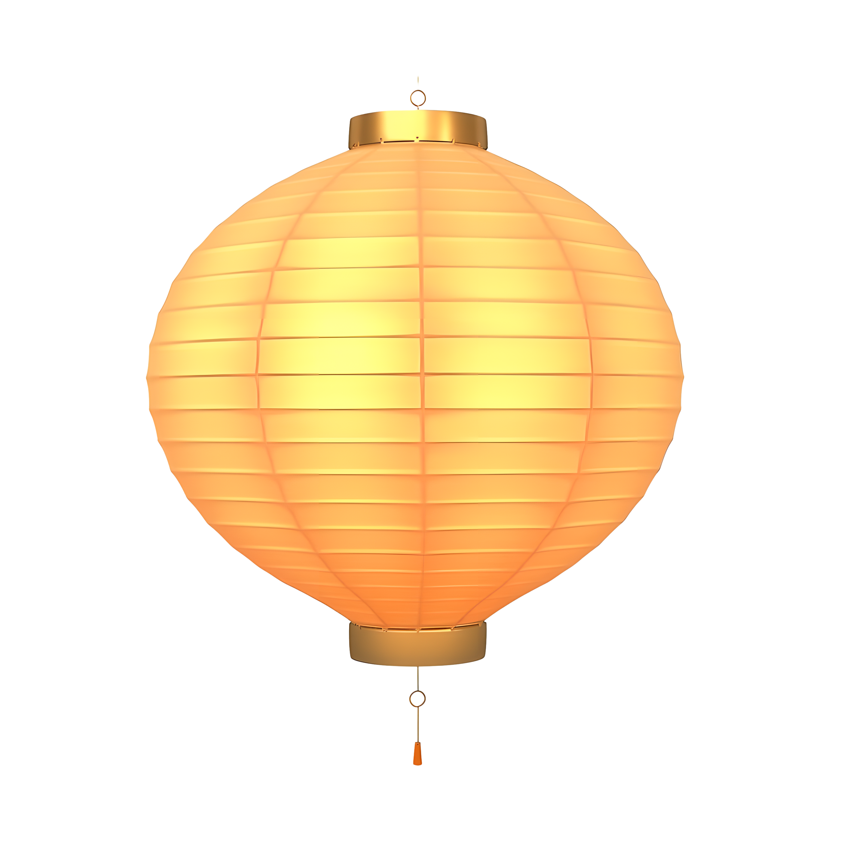 中式灯笼简约插画