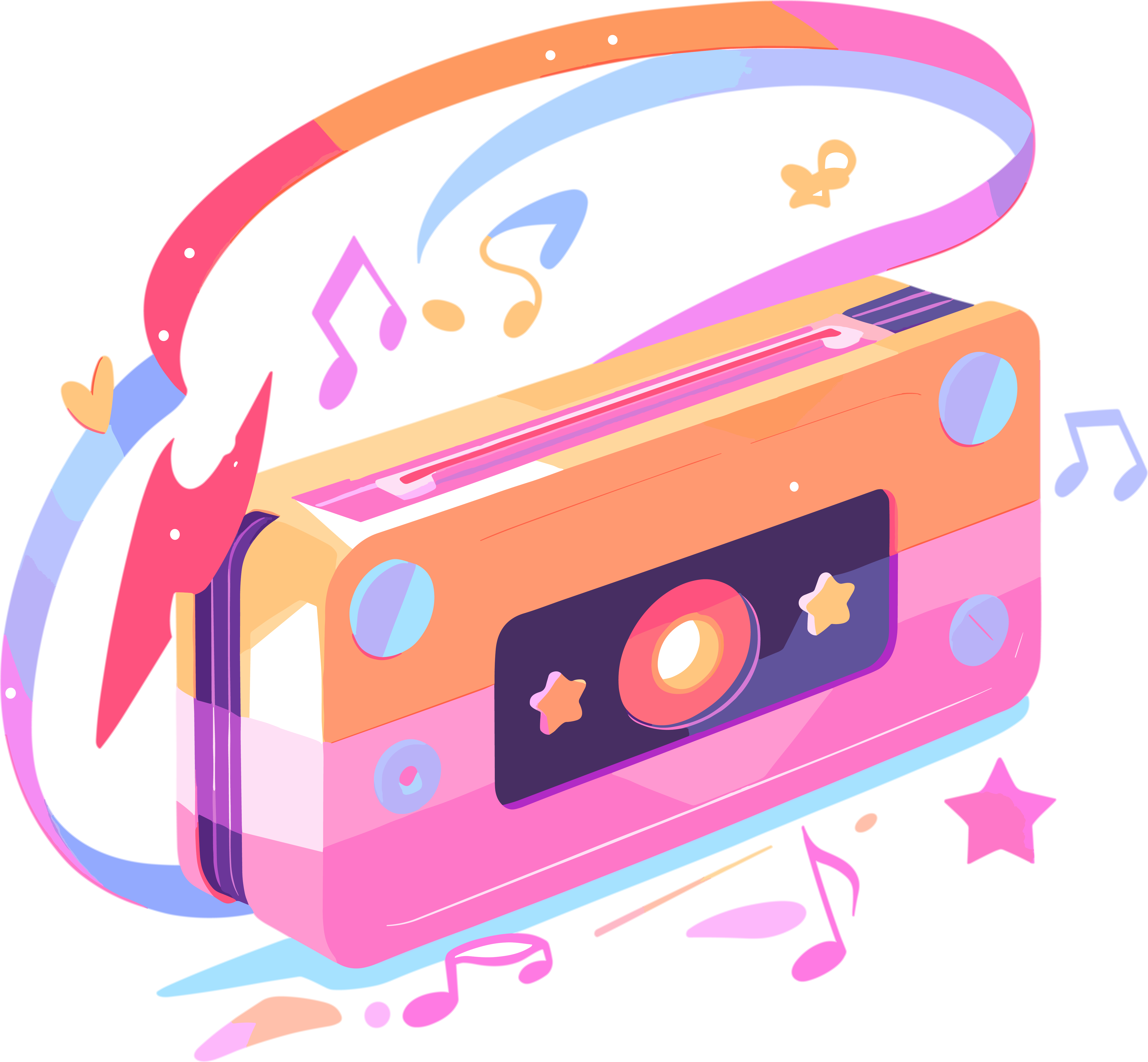 音响创意设计元素
