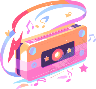 音响创意设计元素