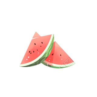 西瓜商业插图