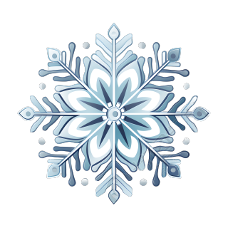 雪花创意设计元素