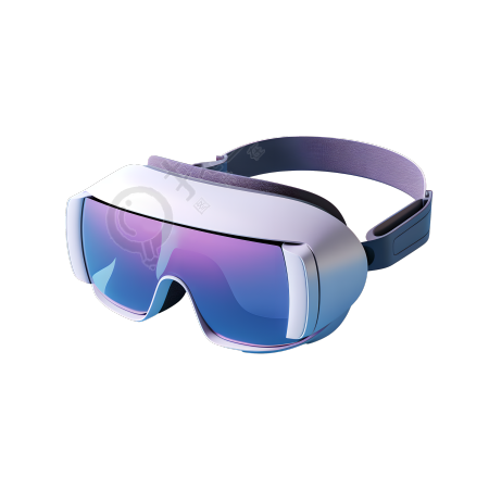 VR眼镜3D创意设计元素