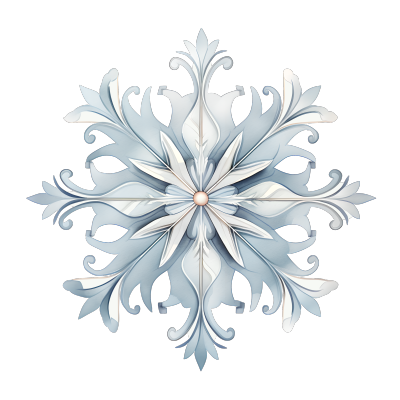雪花素材设计元素