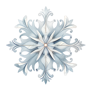 雪花素材设计元素