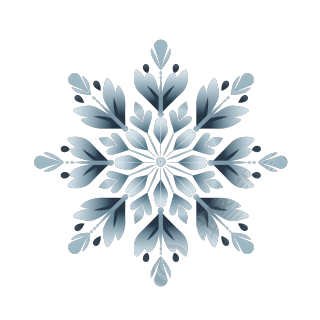 雪花灰调柔和插图