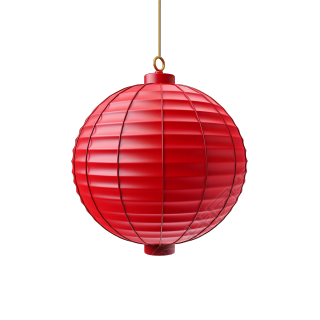 3D红灯笼商业设计元素