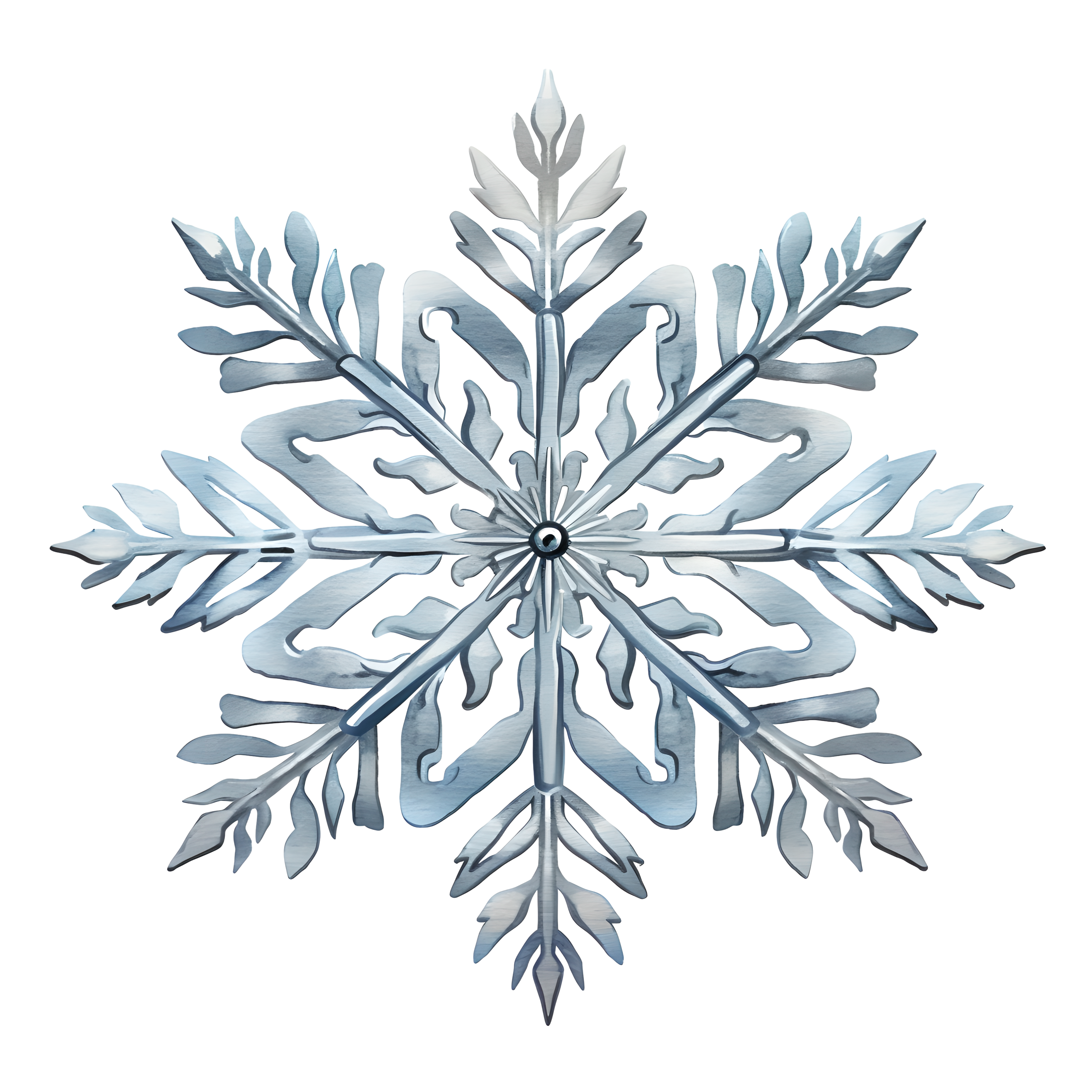 雪花创意设计元素