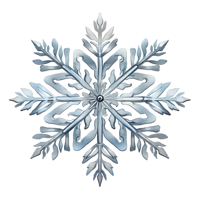 雪花创意设计元素