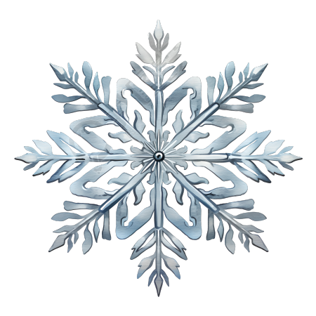雪花创意设计元素