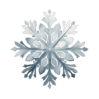 雪花矢量图素材