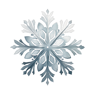 雪花矢量图素材
