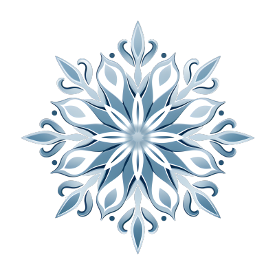 雪花商业设计元素